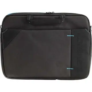 Cумка для ноутбука Continent CC-205 GB, для 15.6" (чёрная с синим)
