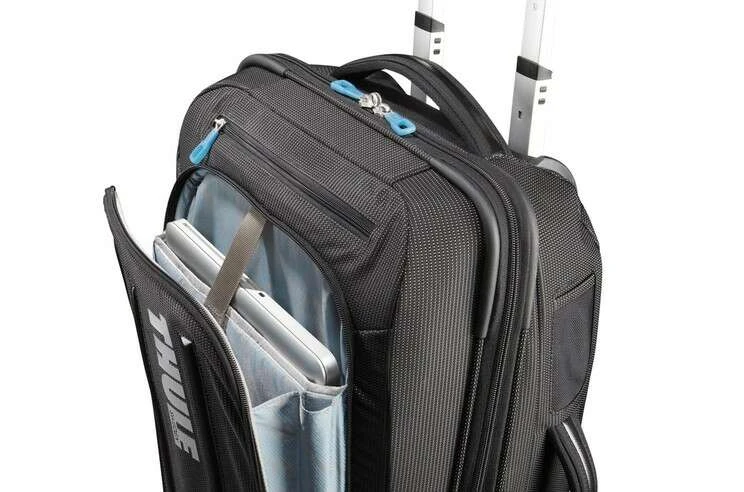 Дорожная сумка Thule Crossover Carry-On 56cm/22"  Black (TCRU-115) - фото 2