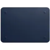 Чехол для ультрабука Leather Sleeve for 15" MacBook Pro Midnight Blue (MRQU2) - фото 2