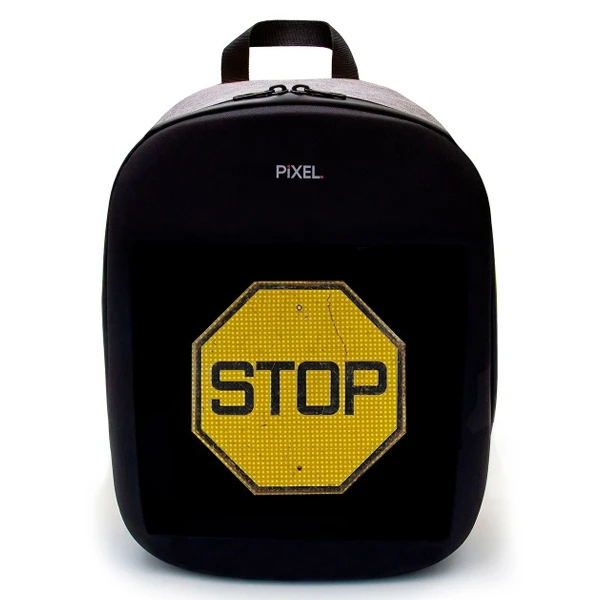 Рюкзак с LED-дисплеем Pixel One Grafit (серый)