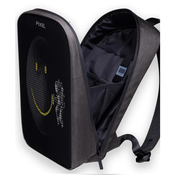 Рюкзак с LED-дисплеем Pixel Max Silver - фото 4