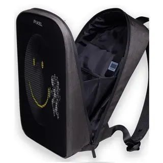Рюкзак с LED-дисплеем Pixel Max Silver
