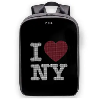 Рюкзак с LED-дисплеем Pixel Max Silver