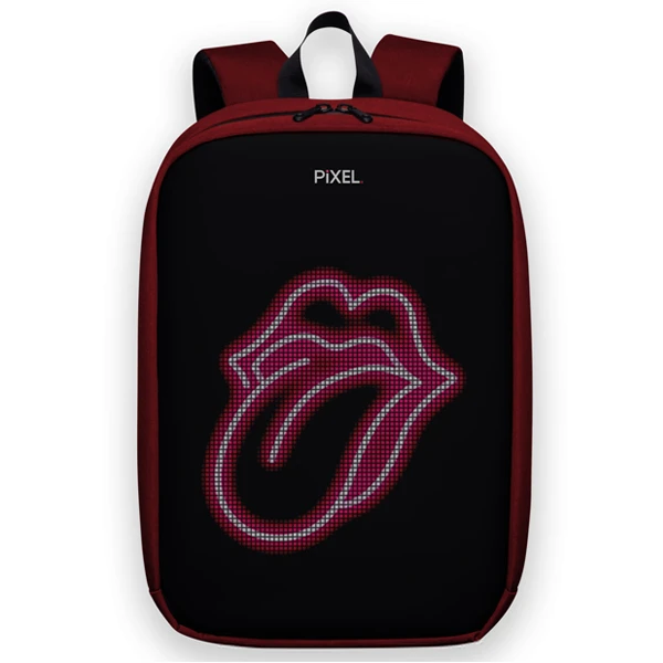 Рюкзак с LED-дисплеем Pixel Max Red Line