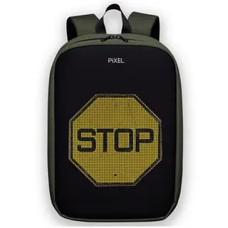 Pixel LED дисплейі бар иыққап Max Midnight Green