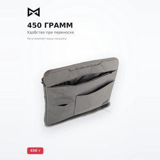 Сумка для ноутбука Miracle 02 15,6" Dark Grey - фото 4