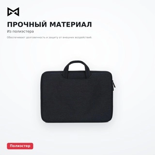Сумка для ноутбука Miracle 01 15,6" Black - фото 4