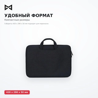 Сумка для ноутбука Miracle 01 15,6" Black - фото 4