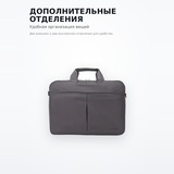 Сумка для ноутбука Continent CC-012 Grey 15.6" - фото 5