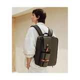 Рюкзак NINETYGO 3 in 1 Delachable Backpack Темно-серый  - фото 2