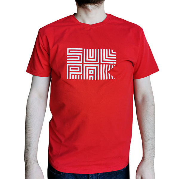 Футболка Sulpak размер M / красная