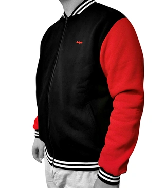 Бомбер Sulpak размер XS / черно-красный