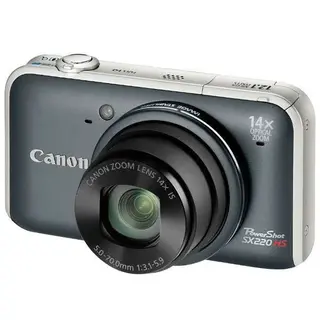 Цифровая фотокамера CANON PowerShot SX220 HS (Gray)