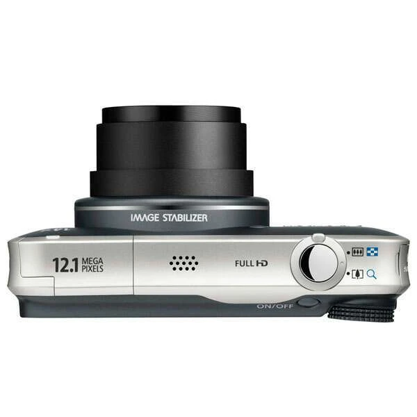 Цифровая фотокамера CANON PowerShot SX220 HS (Gray) - фото 4