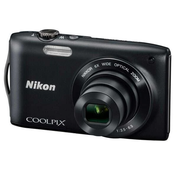 Цифровой фотоаппарат Nikon CoolPix S3200 Black
