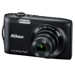 Цифровой фотоаппарат Nikon CoolPix S3200 Black