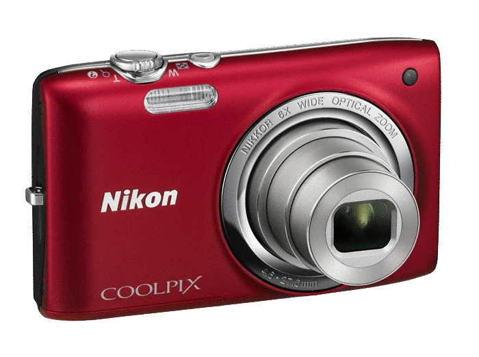 Цифровая фотокамера Nikon Coolpix S2700 Red - фото 2