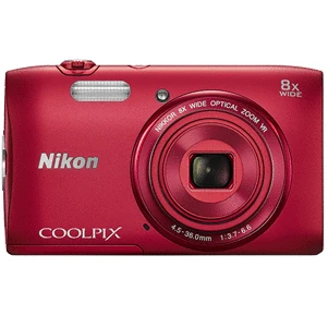 Цифровая фотокамера Nikon COOLPIX S3600 Red