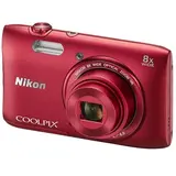 Цифровая фотокамера Nikon COOLPIX S3600 Red - фото 3