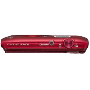 Цифровая фотокамера Nikon COOLPIX S3600 Red - фото 5