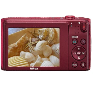 Цифровая фотокамера Nikon COOLPIX S3600 Red - фото 7