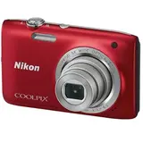 Цифровая фотокамера Nikon COOLPIX S2800 Red - фото 3