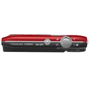 Цифровая фотокамера Nikon COOLPIX S2800 Red - фото 4