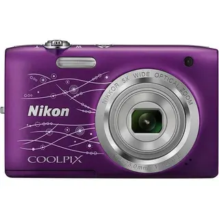 Цифровая фотокамера Nikon COOLPIX S2800 Purple Lineart