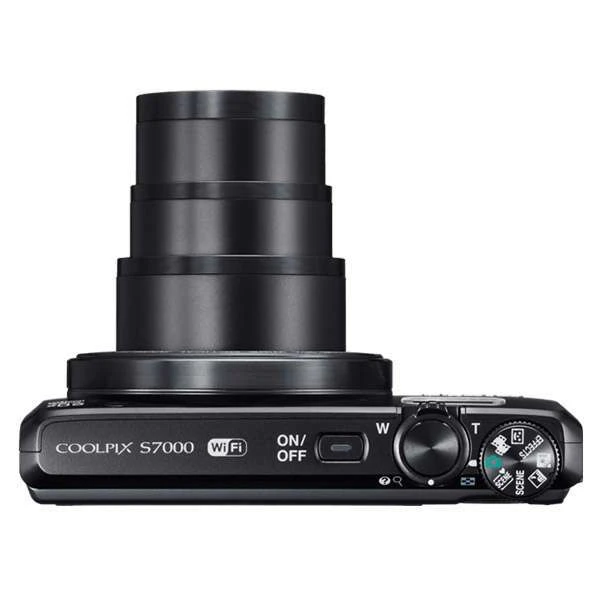 Цифровая фотокамера Nikon Coolpix S7000 (black) - фото 3