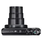 Цифровая фотокамера Nikon Coolpix S7000 (black) - фото 3