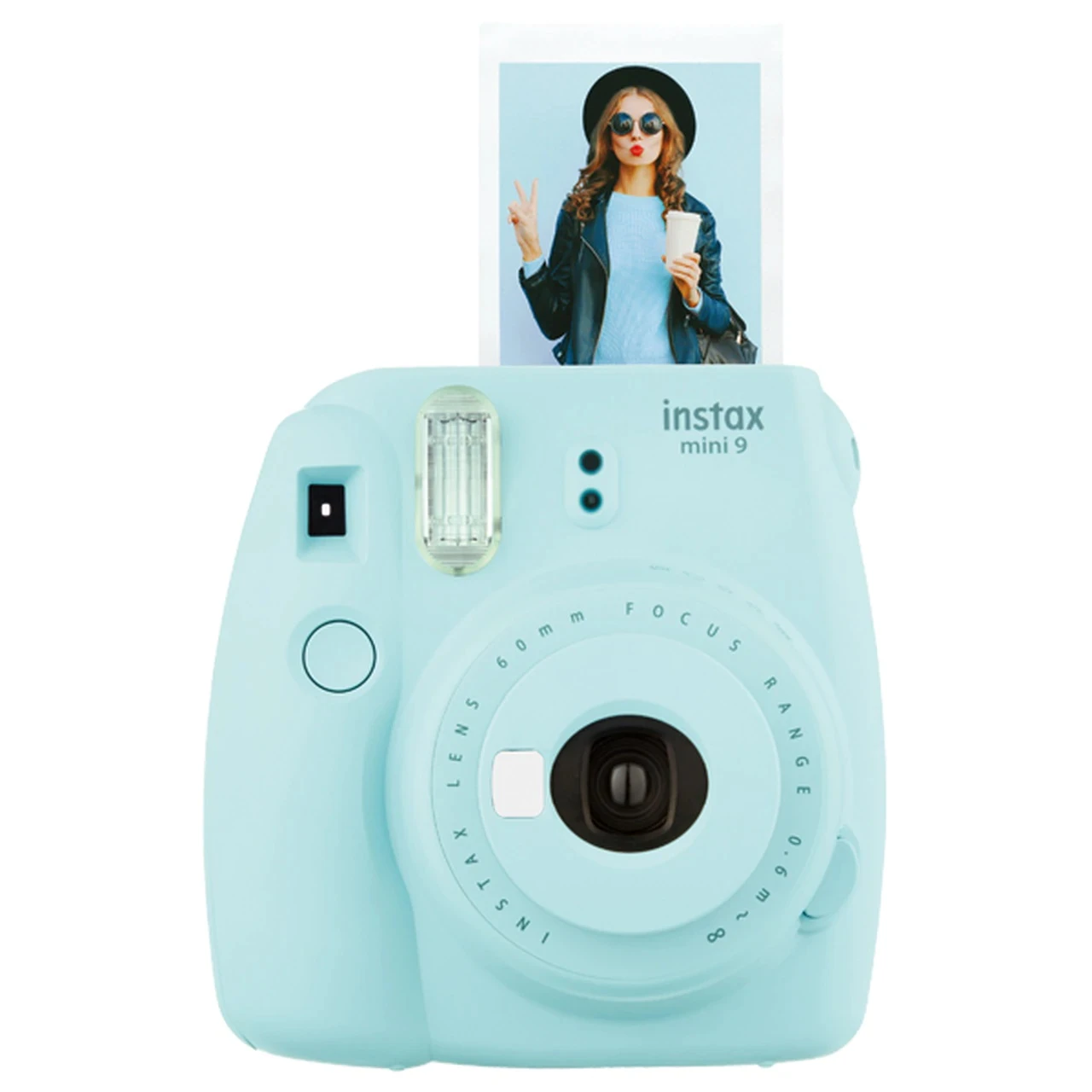 Фотокамера Fujifilm Instax mini 9 ICE blue TH EX D - фото 3