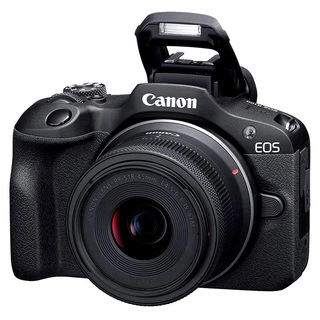Canon жүйелік фотокамерасы EOS R100 + RF-S 18-45 Black - фото 4