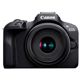 Canon жүйелік фотокамерасы EOS R100 + RF-S 18-45 Black
