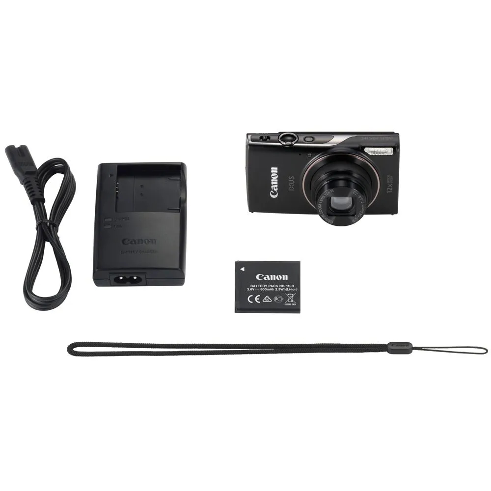 Цифровая фотокамера Canon IXUS 285 HS BK RUK - фото 5