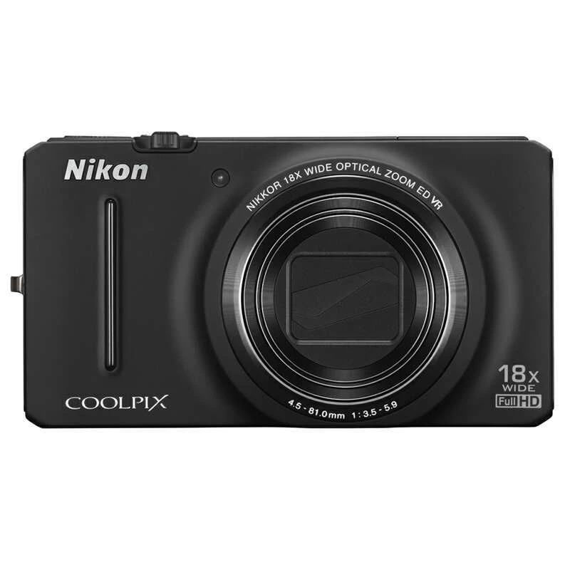 Цифровая фотокамера NIKON CoolPix S9300  (Black)