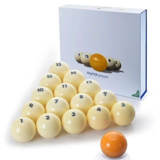 Комплект шаров Dyna spheres Prime Pyramid Next Gen 68 мм (желтый биток)