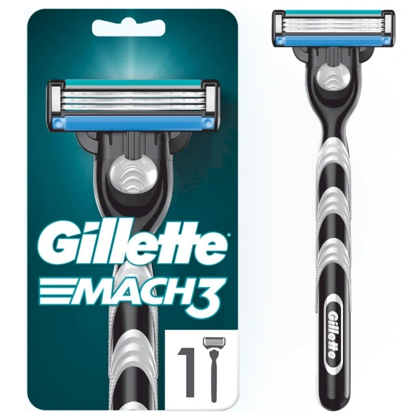 Бритва Gillette Mach3 + 2 сменные кассеты - фото 2