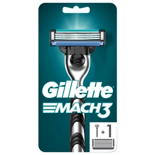 Бритва Gillette Mach3 + 2 сменные кассеты