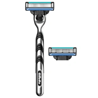 Бритва Gillette Mach3 + 2 сменные кассеты