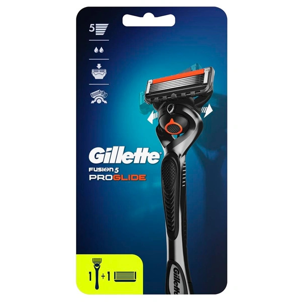 Бритва Gilette Fusion ProGlide + 2 сменные кассеты - фото 2