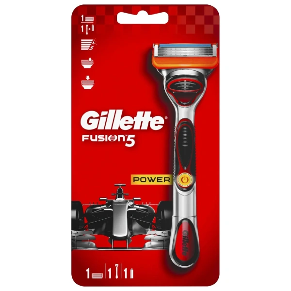 Бритва Gillette Fusion Power + 1 сменная кассета