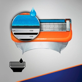Cменные кассеты для бритья Gillette Fusion 8 шт