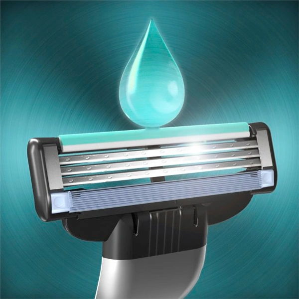 Cменные кассеты для бритья Gillette Mach3 4 шт - фото 8