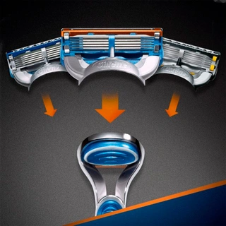 Cменные кассеты для бритья Gillette Fusion 4шт