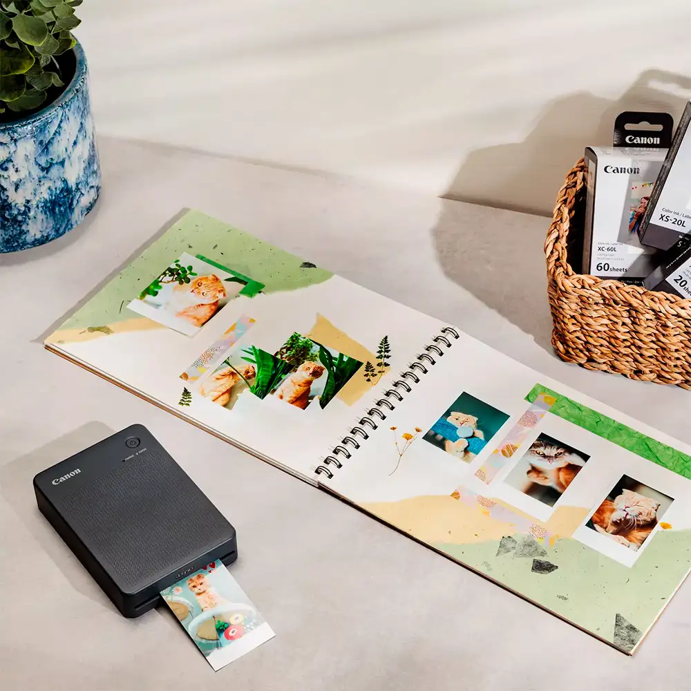 Canon фотопринтері SELPHY QX20 See Kit Grey - фото 10