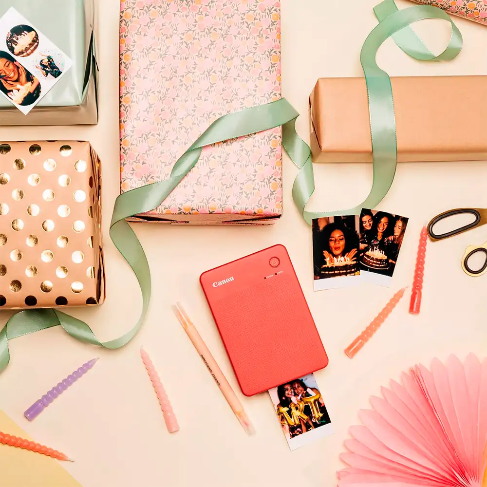 Canon фотопринтері SELPHY QX20 See Kit Red - фото 9