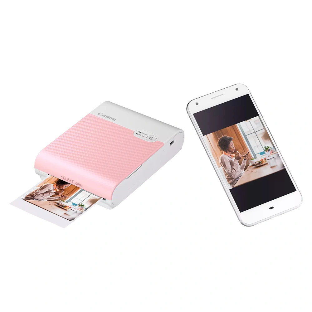 Canon фотопринтері SELPHY SQUARE QX10 Pink - фото 8