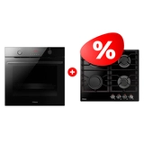 Жиынтық Hansa газ пісіру беті BHKS610301 + Встраиваемый духовой шкаф Hansa BOEBS696677 