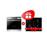 Комплект Газовая варочная поверхность Hansa BHGS630301 + Встраиваемый духовой шкаф Hansa BOEIS696605 