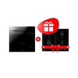 Комплект Газовая варочная поверхность Hansa BHGS630301 + Встраиваемый духовой шкаф Hansa BOEB698699 